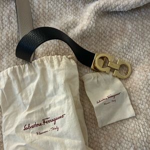 Salvatore ferragamo original reversible belt